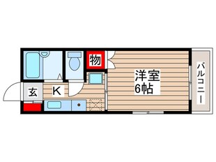 パウゼ幕張Ⅱの物件間取画像